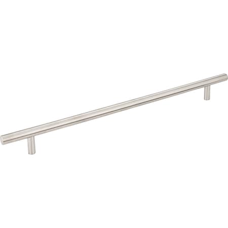 Elements 288 mm Center-to-Center Hollow Stainless Steel Naples Cabinet Bar Pull 366SS